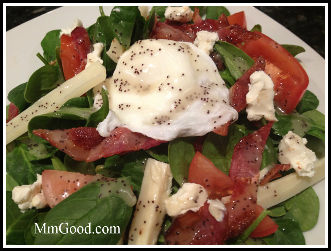Spinach Salad with Egg