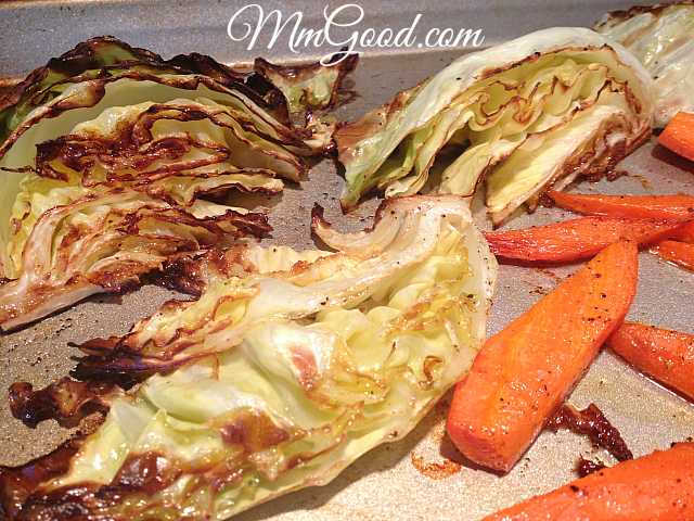 Roasted Carrots Cabbage | Mmgood