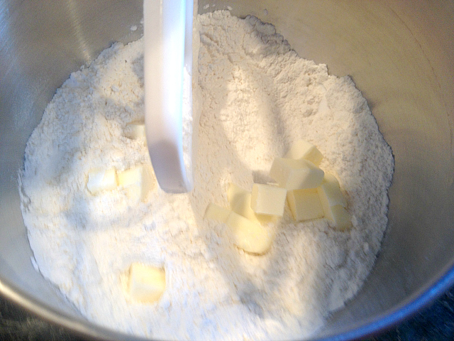 Irish Soda - flour butter
