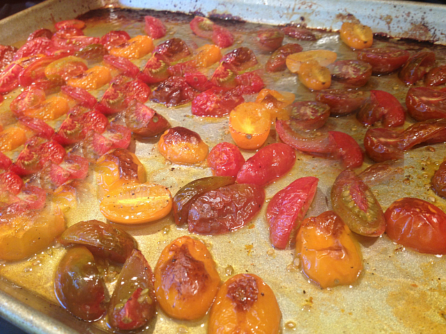 Roasted Tomatoes - baked